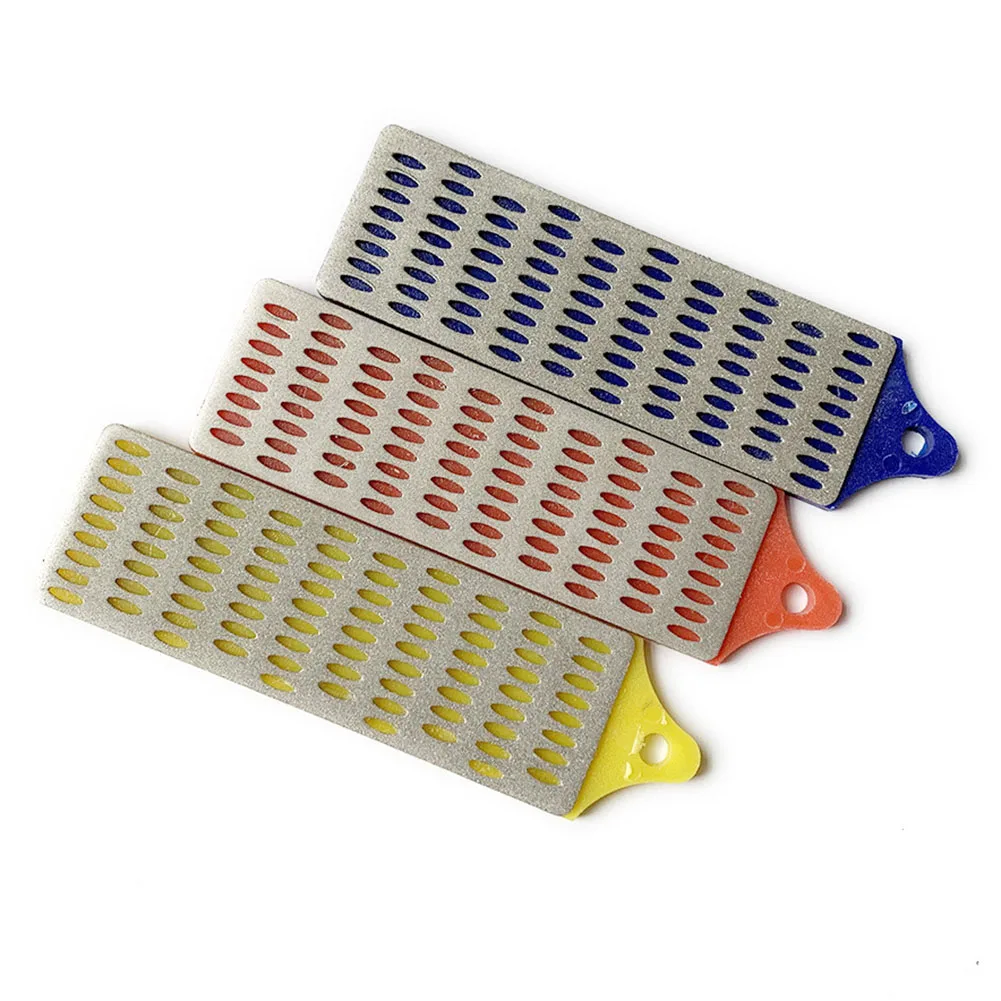 Multi Functional 3 Pcs Diamond Sharpening Whetstone Set Coarse Medium Fine Grit Suitable for Sharpening Blades
Multi Functional 3 Pcs Diamond Sharpening Whetstone Set Coarse Medium Fine Grit Suitable for Sharpening Blades