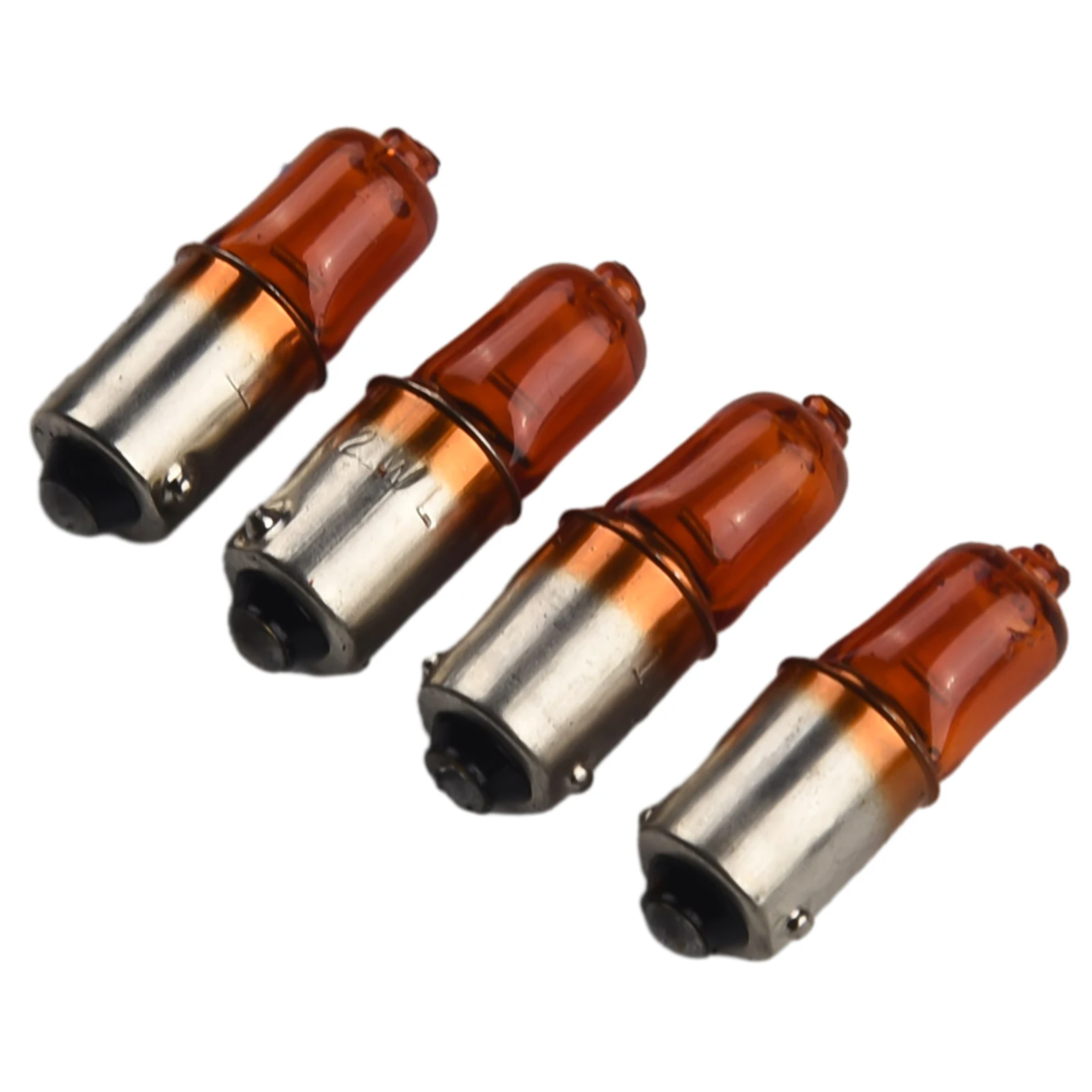 Brand New Motorcycle Indicator Bulbs 4pcs Amber BA9S Base For Auto Car Halogen Mini Motorbike Replacement Scooter
Brand New Motorcycle Indicator Bulbs 4pcs Amber BA9S Base For Auto Car Halogen Mini Motorbike Replacement Scooter