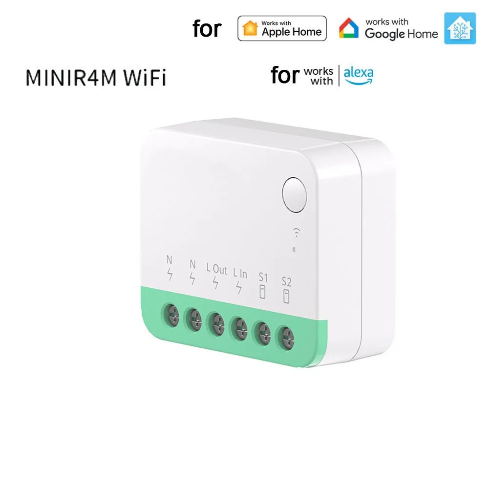 Интеллектуальный модуль переключателя Wi-Fi для MINIR4M для интеллектуального модуля переключателя Wi-Fi поддерживает дистанционное управление электрическим оборудованием
Интеллектуальный модуль переключателя Wi-Fi для MINIR4M для интеллектуального модуля переключателя Wi-Fi поддерживает дистанционное управление электрическим оборудованием