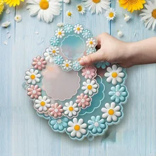 Blue Pink Heat Insulation Pad PVC Table Mat High Temperature and Anti-scalding Flower-shaped Creative Home Coffee Cup Mat.8z
Blue Pink Heat Insulation Pad PVC Table Mat High Temperature and Anti-scalding Flower-shaped Creative Home Coffee Cup Mat.8z