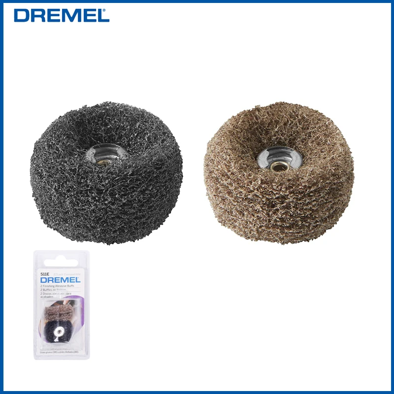 Dremel 511E EZ Lock Отделка абразивная буферы 180 и 280 Грит аксессуары для роторного инструмента для очистки деталей и зеркального шлифования
Dremel 511E EZ Lock Отделка абразивная буферы 180 и 280 Грит аксессуары для роторного инструмента для очистки деталей и зеркального шлифования