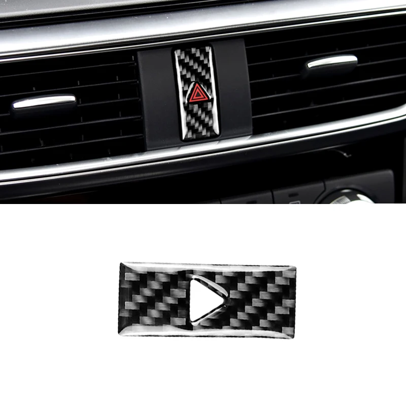 For Mazda CX-5 CX5 2017 2018 Carbon Fiber Car Center Console Safety Warning Button Cover Decor Trim
For Mazda CX-5 CX5 2017 2018 Carbon Fiber Car Center Console Safety Warning Button Cover Decor Trim