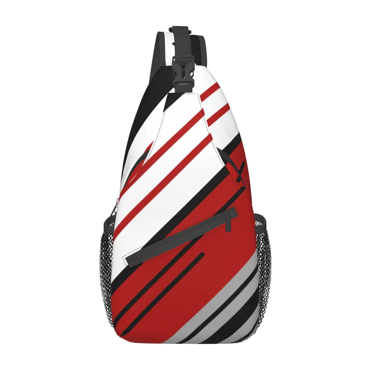 Diagonal Stripes Red Abstract Small Sling Bag Chest Crossbody Shoulder Sling Backpack Outdoor Sports Daypacks Geometric Pattern
Diagonal Stripes Red Abstract Small Sling Bag Chest Crossbody Shoulder Sling Backpack Outdoor Sports Daypacks Geometric Pattern