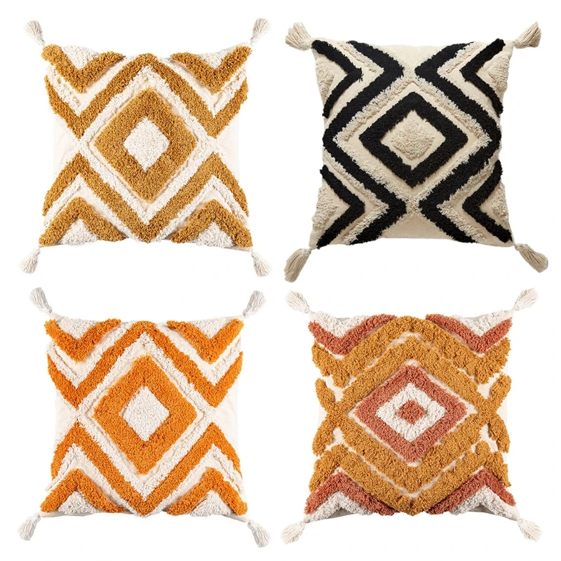 Nordic Throw Pillow Covers Boho Diamond Tufted Pillow Cushion Cover Backrest Cushion for Case Pillowcase
Nordic Throw Pillow Covers Boho Diamond Tufted Pillow Cushion Cover Backrest Cushion for Case Pillowcase
