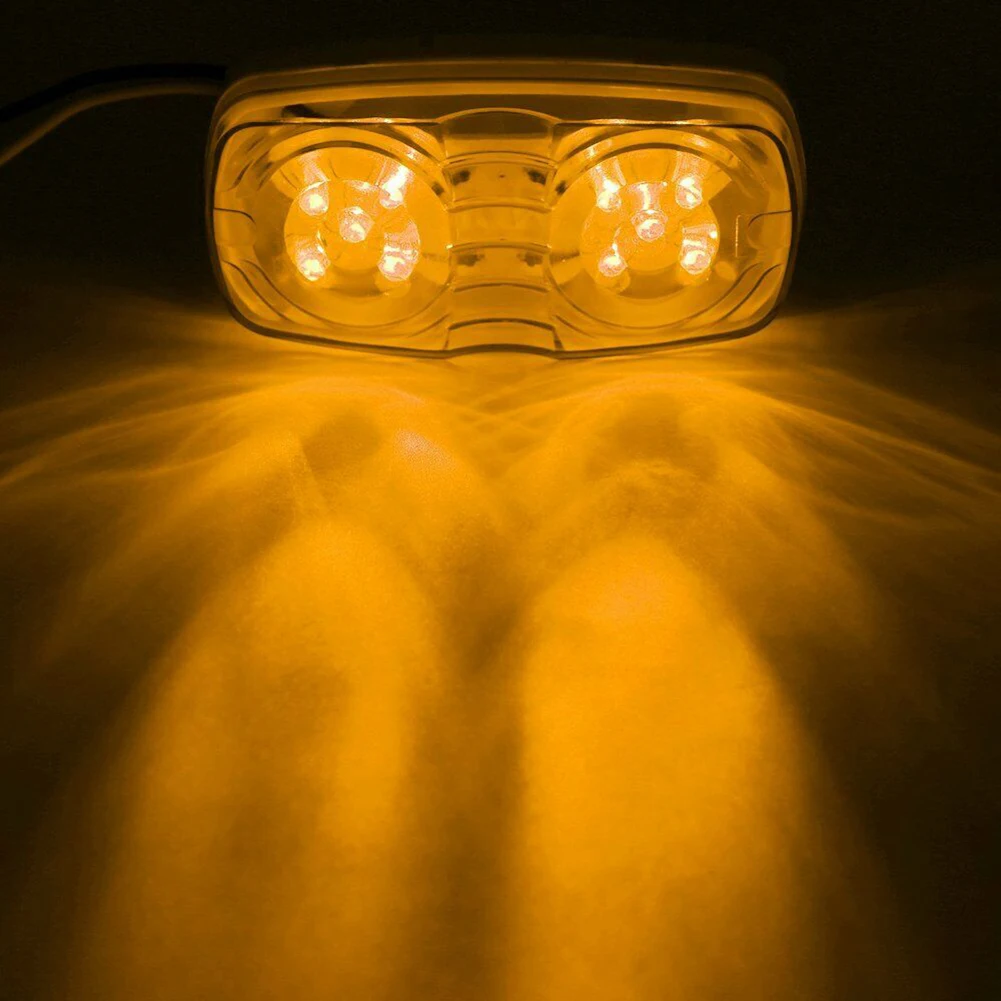 LED Front Rear Side Marker Light Truck Van Trailers Indicator Lamp 12V 24V Amber For Cars ,Trailers,Truck Etc.
LED Front Rear Side Marker Light Truck Van Trailers Indicator Lamp 12V 24V Amber For Cars ,Trailers,Truck Etc.