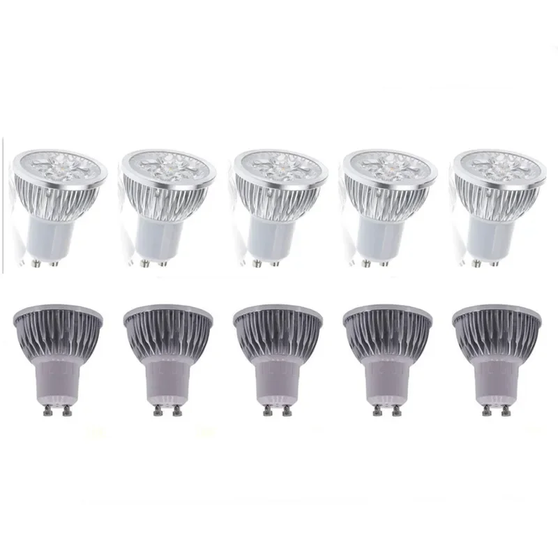 

10PCS Led Spotlight GU10 GU5.3 MR16 12V 9W 12W 15W 60 Degree Lighting Bulb 220V 110V Indoor Lighting 3000K 4000K 6000K Bombillas