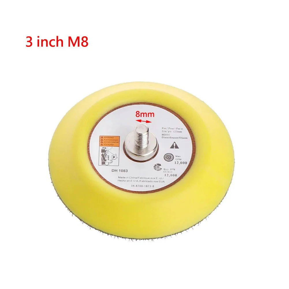 Polishing Sanding Disc Backing Pad Car Polisher Pneumatic Sander For Auto Polishing Machine Abrasive Tool Backing Pads
Polishing Sanding Disc Backing Pad Car Polisher Pneumatic Sander For Auto Polishing Machine Abrasive Tool Backing Pads