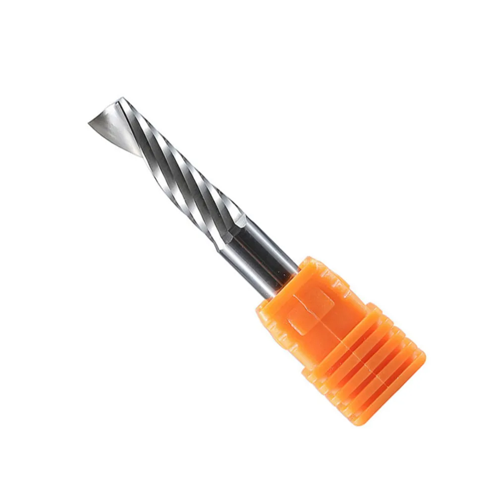 6*22mm End Mill Carbide Single Flute Spiral End Mill 6mm Shank For MDF CNC Router Bits CNC Engraving Machine Processing Center
6*22mm End Mill Carbide Single Flute Spiral End Mill 6mm Shank For MDF CNC Router Bits CNC Engraving Machine Processing Center