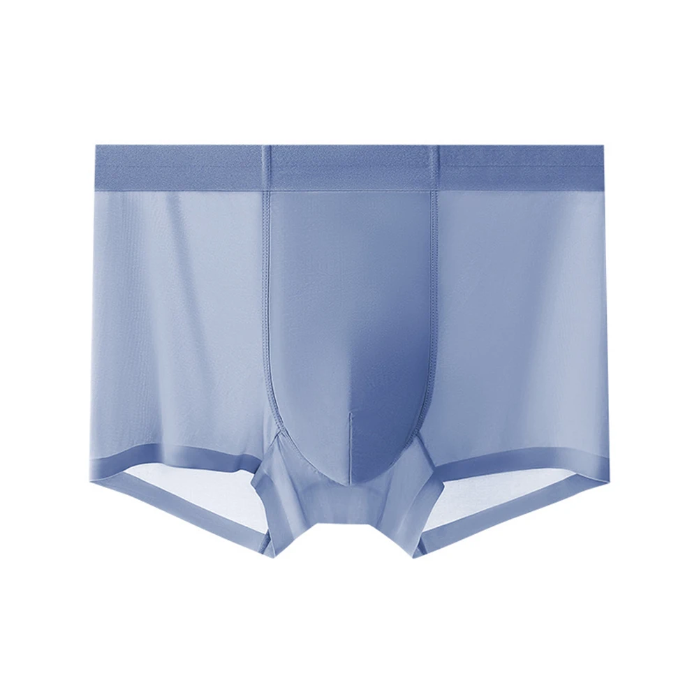 Summer Ice Silk Boxer Shorts Men Seamless Ultra-thin Panties U Pouch Underwear Soft Breathable Trunks Cool Feeling Underpants
Summer Ice Silk Boxer Shorts Men Seamless Ultra-thin Panties U Pouch Underwear Soft Breathable Trunks Cool Feeling Underpants