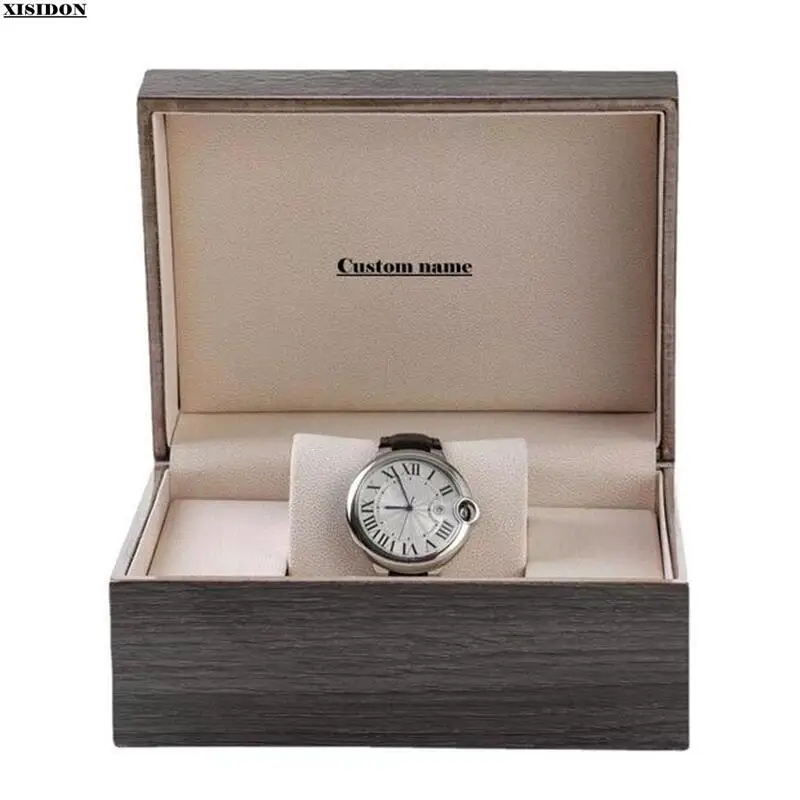 

Custom Watch Box High-grade Solid Wood Packing Bracelet watches Storage Box Jewelry Gift Box Bulk Order Wholesale Dropshipping
