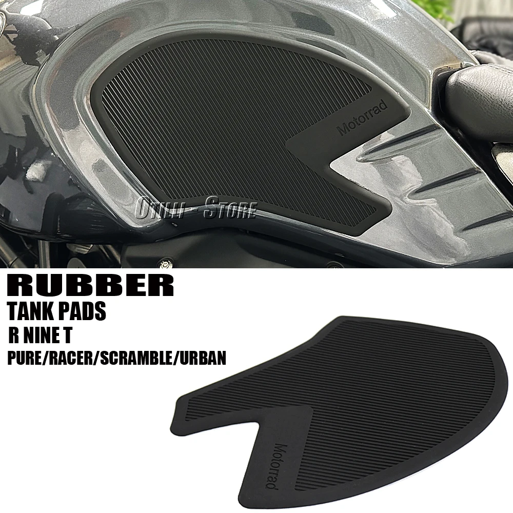 

New R NINE T Side Fuel Tank Pads Protector Stickers Knee Grip Traction Pad For BMW RNINET Urban R NineT NINET Scramble R9T Pure