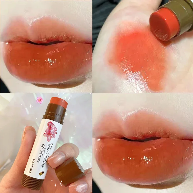

Colored Lip Balm Fruit Moisturizing Color Changing Lipstick Waterproof Lasting Tinted Exfoliating Anti-cracking Lip Care Make-up