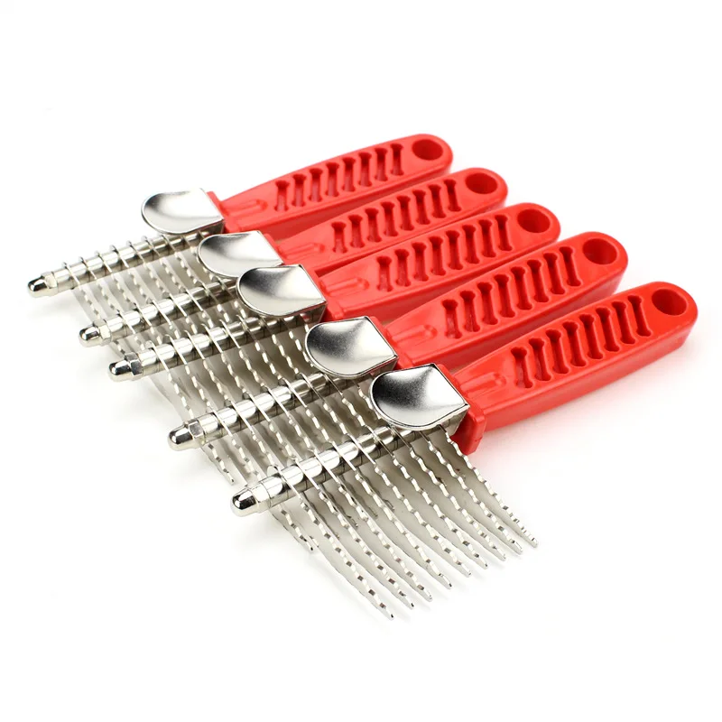 Pet Comb Stainless Steel Comb Dog Comb Sawtooth Loose Hair knot Hair Removal Shedding Combs Dog Grooming Tool 18cm
Pet Comb Stainless Steel Comb Dog Comb Sawtooth Loose Hair knot Hair Removal Shedding Combs Dog Grooming Tool 18cm