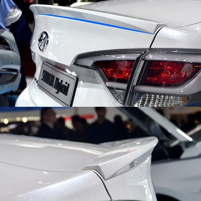 For Hyundai Sonata 2014 2015 2016 ABS Plastic Tail Trunk Lip Boot Wing Unpainted Primer Color Rear Roof Spoiler
For Hyundai Sonata 2014 2015 2016 ABS Plastic Tail Trunk Lip Boot Wing Unpainted Primer Color Rear Roof Spoiler