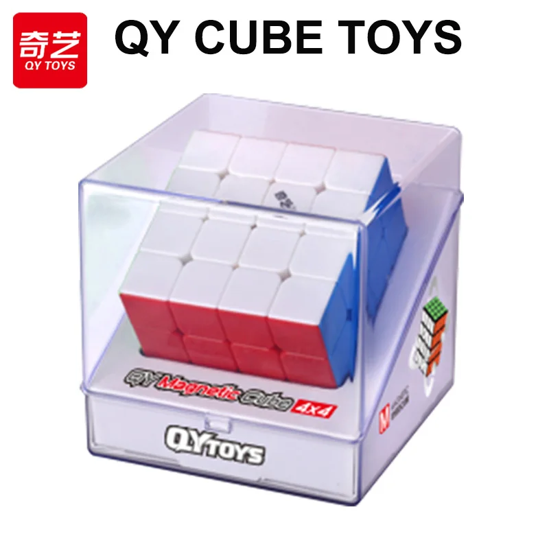 

QiYi Speedcube 4x4x4 Magnetic Magic Cube 3x3x3 2x2 5x5 Pyraminx Professional Speed Puzzle Children's Fidget Toys QY Cubo Magico