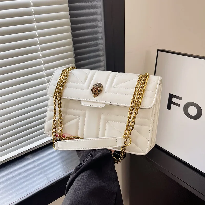 Kurt Geiger London Luxury Designer Eagle Head Personality Embroidery Thread Texture Women's Shoulder Crossbody Small Square Bag
Kurt Geiger London Luxury Designer Eagle Head Personality Embroidery Thread Texture Women's Shoulder Crossbody Small Square Bag