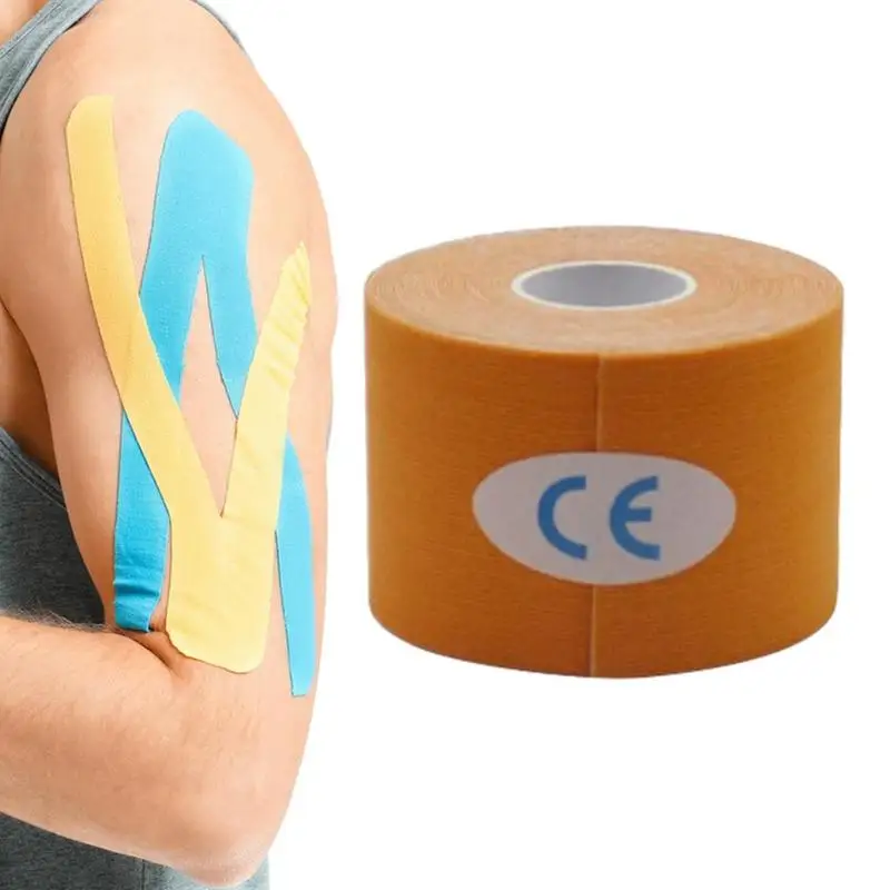 Athletic Muscle Tape Elastic Support Strips Kinesiology Muscle Pull Bandage Tape Roll Athletic Tape For Yoga Workout Sports
Athletic Muscle Tape Elastic Support Strips Kinesiology Muscle Pull Bandage Tape Roll Athletic Tape For Yoga Workout Sports