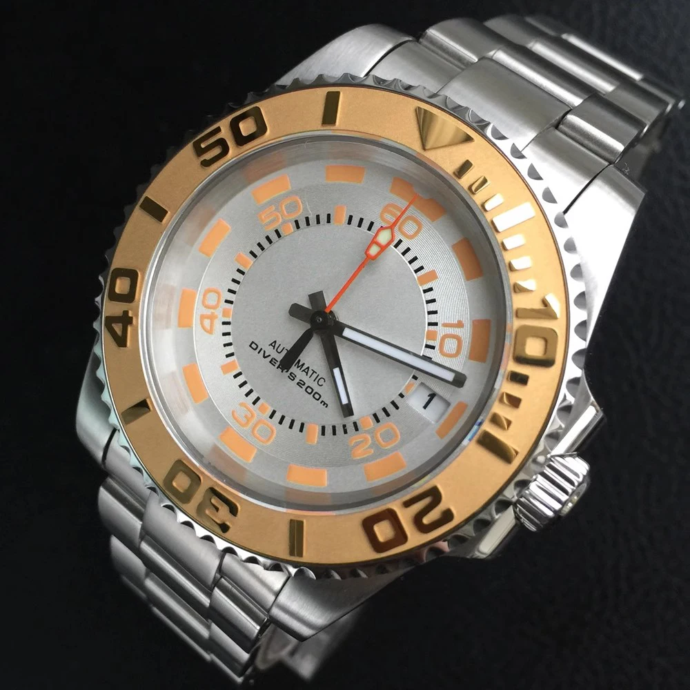 Stainless Steel Men's Watch Original Japanese NH35 Automatic Watches for Men Sapphire 100m Waterproof Mechanical Wristwatch
Stainless Steel Men's Watch Original Japanese NH35 Automatic Watches for Men Sapphire 100m Waterproof Mechanical Wristwatch