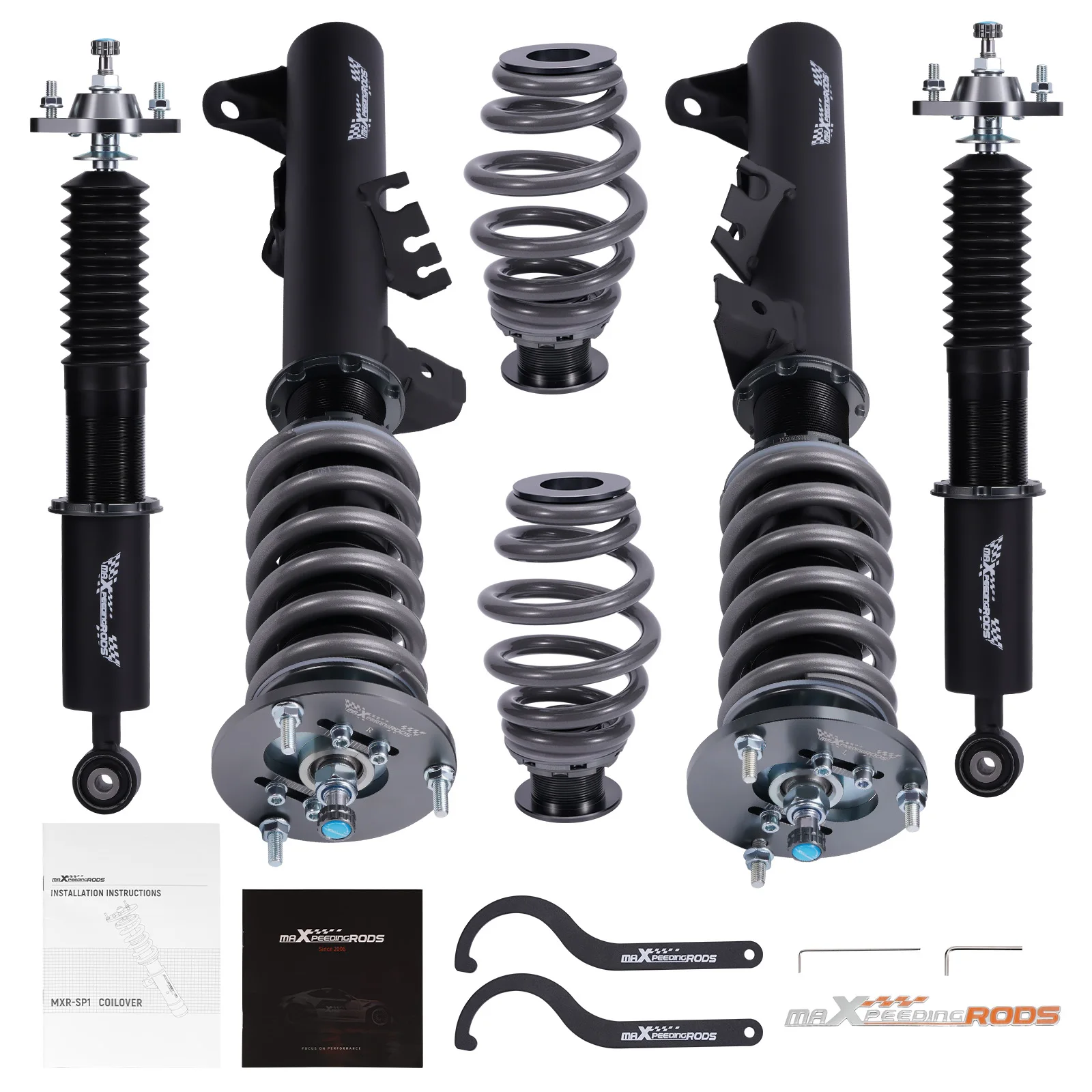 

maXpeedingrods Coilover For BMW E36 3 Series 2-door coupe 318is 316i 320i 323i Coilover Suspension Lowering Kit