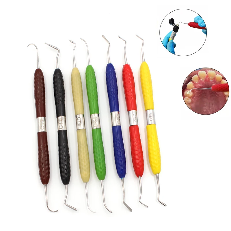 7pcs/Set Dental Resin Filler Aesthetic Restoration Kit Fit For Resin Knife Plastic Dresser With Silicone Handle Dentistry Tools
7pcs/Set Dental Resin Filler Aesthetic Restoration Kit Fit For Resin Knife Plastic Dresser With Silicone Handle Dentistry Tools