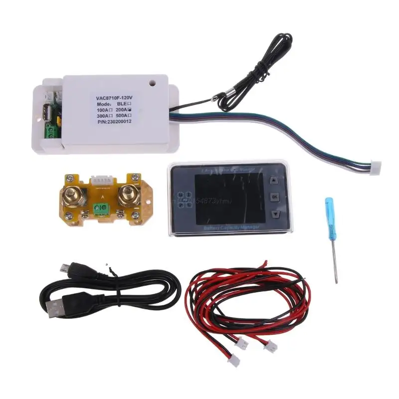 Ammeter Voltmeter Coulometer Monitor for Car Voltage Current AH WH Watt- Meter
Ammeter Voltmeter Coulometer Monitor for Car Voltage Current AH WH Watt- Meter