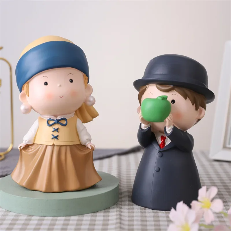 Artist Piggy Bank Girls with pearl earrings can save redeeming children student waterproof piggy bank gifts
Artist Piggy Bank Girls with pearl earrings can save redeeming children student waterproof piggy bank gifts