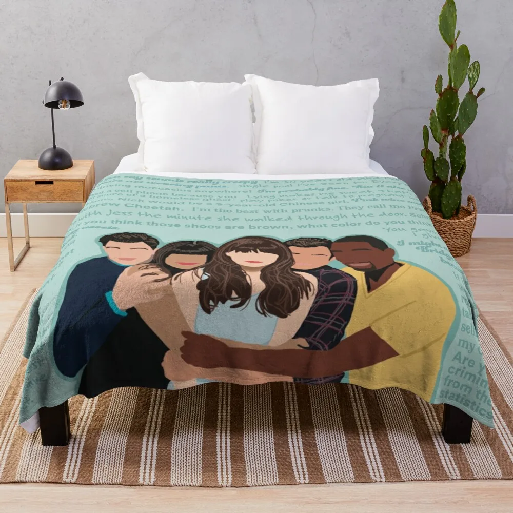 new girl cast and quotes Throw Blanket Dorm Room Essentials Big Thick Furry Couple Blanket Hair Blanket
new girl cast and quotes Throw Blanket Dorm Room Essentials Big Thick Furry Couple Blanket Hair Blanket