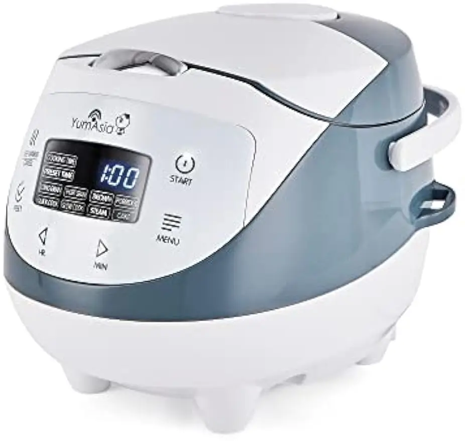 

Panda Mini Rice Cooker With Ninja Ceramic Bowl and Advanced Fuzzy Logic (3.5 cup, 0.63 litre) 4 Rice Cooking Functions