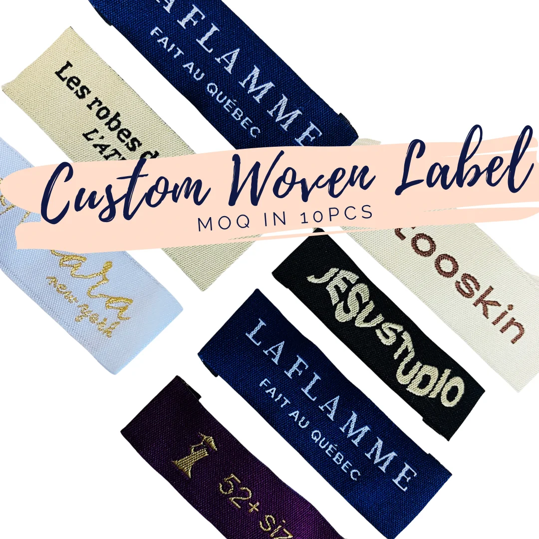 Custom Woven Label with Brand Name for Clothing, Garment Fabric Tag, Personalized Logo, Size 2x6cm, 23052802
Custom Woven Label with Brand Name for Clothing, Garment Fabric Tag, Personalized Logo, Size 2x6cm, 23052802