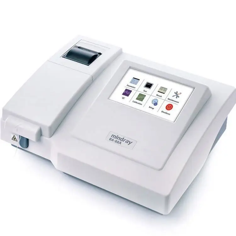 

Mindray BA 88A Auto Chemistry Analyzer Open System Portable Medical Semi Automatic Biochemical Analyzer