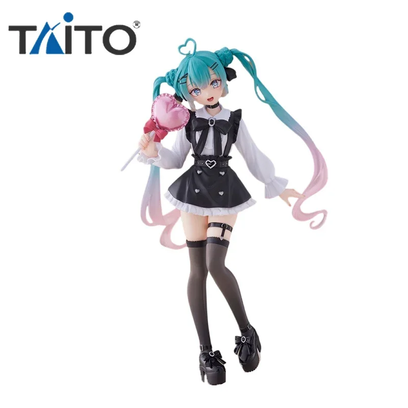 Оригинальная Аниме Фигурка TAITO Hatsune Miku VOCALOID в упаковке, милая кавайная модная подкладочная ПВХ Коллекционная модель, кукла, подарки
Оригинальная Аниме Фигурка TAITO Hatsune Miku VOCALOID в упаковке, милая кавайная модная подкладочная ПВХ Коллекционная модель, кукла, подарки