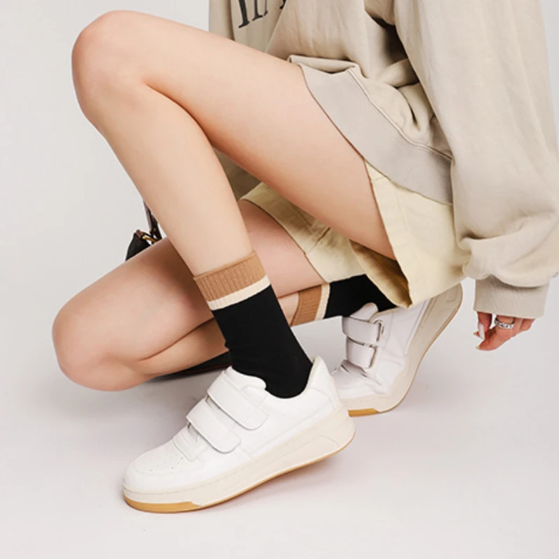 Small White Shoes Women's Comfortable 2022 New All-match Thick-soled Sneakers Women's Fashion Not Lace-up Casual Shoes Women
Small White Shoes Women's Comfortable 2022 New All-match Thick-soled Sneakers Women's Fashion Not Lace-up Casual Shoes Women