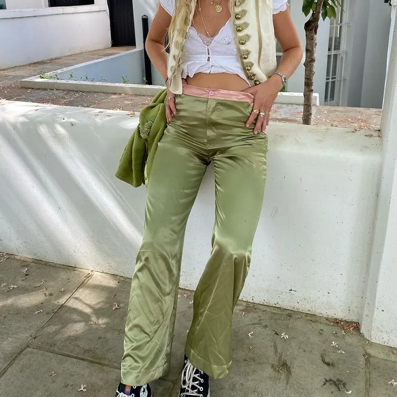 2023 Spring/summer New Women's Sexy And Fashionable Contrast Color Dropping High Waist And Hip Lifting Pants
2023 Spring/summer New Women's Sexy And Fashionable Contrast Color Dropping High Waist And Hip Lifting Pants