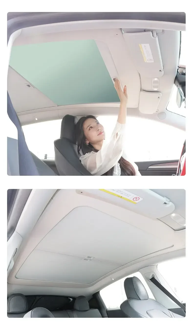 2023 Modely Sunshade Roof Skylight Shades Scroll Original Car Sun Visor Sunscreen Insulation for Tesla Model 3Y 2017-2023 Parts
2023 Modely Sunshade Roof Skylight Shades Scroll Original Car Sun Visor Sunscreen Insulation for Tesla Model 3Y 2017-2023 Parts
