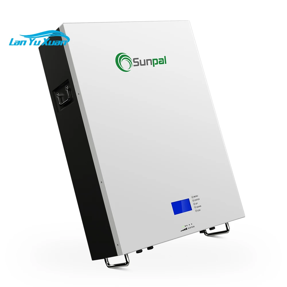 

Sunpal Powerwall Lifepo4 Lithium Ion Battery 48V 5Kwh 10Kwh 10Kw 100Ah 200Ah Wall Mounted Home Solar Energy Storage Battery