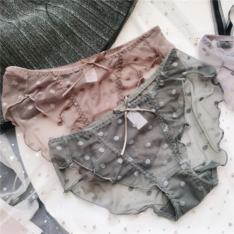 Женские сексуальные бриллиантовые милые хлопковые трусики в горошек с оборками эластичные тонкие полупрозрачные женские трусики с заниженной талией
Женские сексуальные бриллиантовые милые хлопковые трусики в горошек с оборками эластичные тонкие полупрозрачные женские трусики с заниженной талией