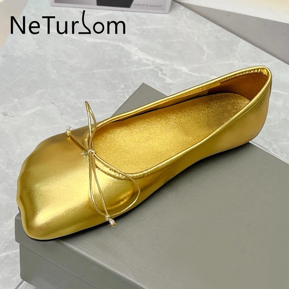 Spring Autumn New Collection Bow Flat Single Shoes Lazy Casual Shoes Women's Heterosexual Toe Driving Shoes Sheepskin Dance Shoe
Spring Autumn New Collection Bow Flat Single Shoes Lazy Casual Shoes Women's Heterosexual Toe Driving Shoes Sheepskin Dance Shoe