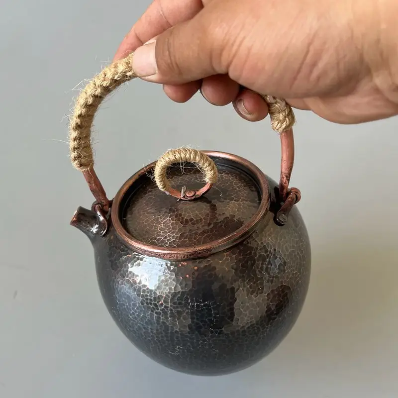Цельный чайник из чистой меди, Ретро чайник, Толстая крышка ручной работы, многофункциональный контейнер высшего класса
Цельный чайник из чистой меди, Ретро чайник, Толстая крышка ручной работы, многофункциональный контейнер высшего класса