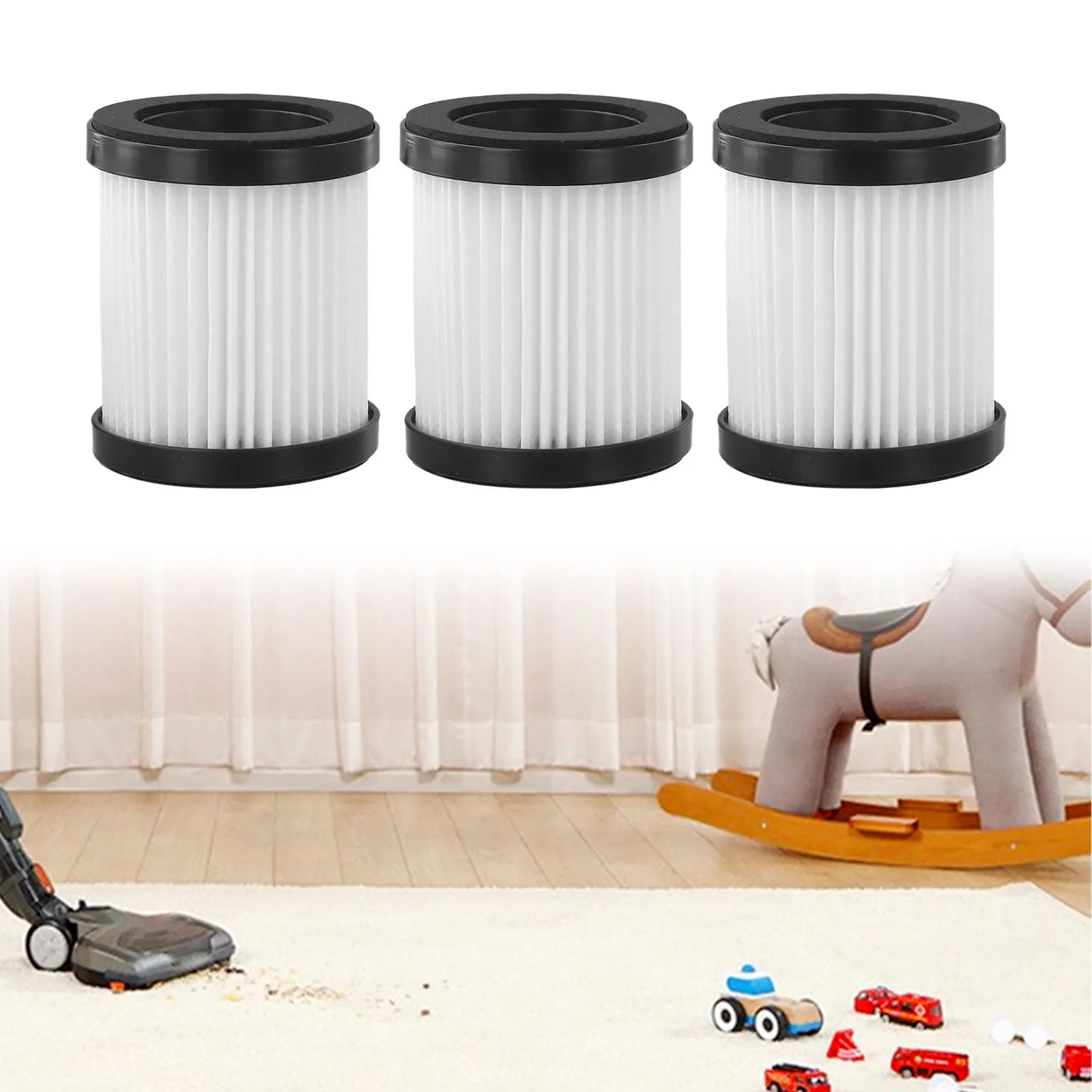 High Efficiency Dust Collection Filter for H50 Wireless Vacuum Cleaner, Removes Particulates as Small as 0 3 Microns
High Efficiency Dust Collection Filter for H50 Wireless Vacuum Cleaner, Removes Particulates as Small as 0 3 Microns