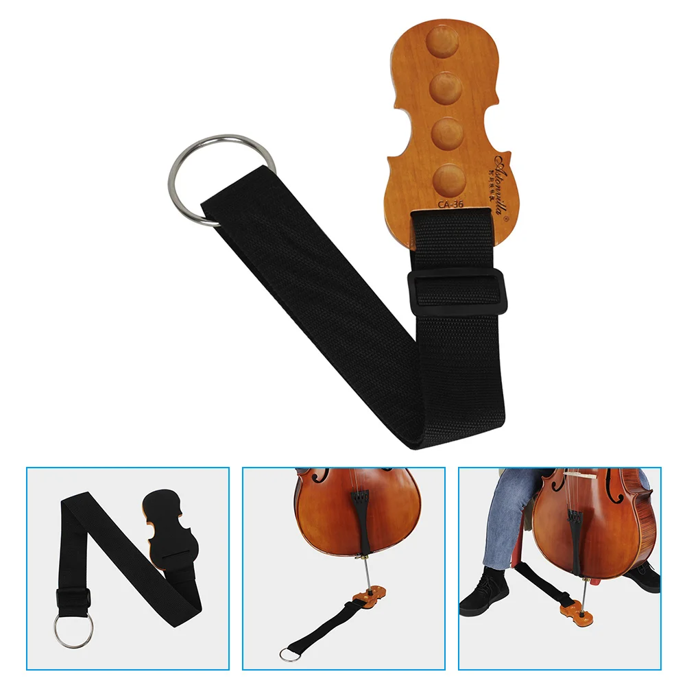 

Anti-slip Mat Cello Wood Bracket Antiskid Device Endpin Anchor Stopper Tail Nail Nonslip- Rest Stand Solid Adjustable Holder