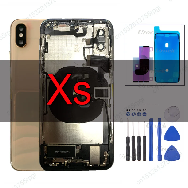 Корпус для iPhone Xs 5,8 дюйма, задняя крышка батарейного отсека, средняя рамка, панель со стеклянным шасси, запасные части
Корпус для iPhone Xs 5,8 дюйма, задняя крышка батарейного отсека, средняя рамка, панель со стеклянным шасси, запасные части