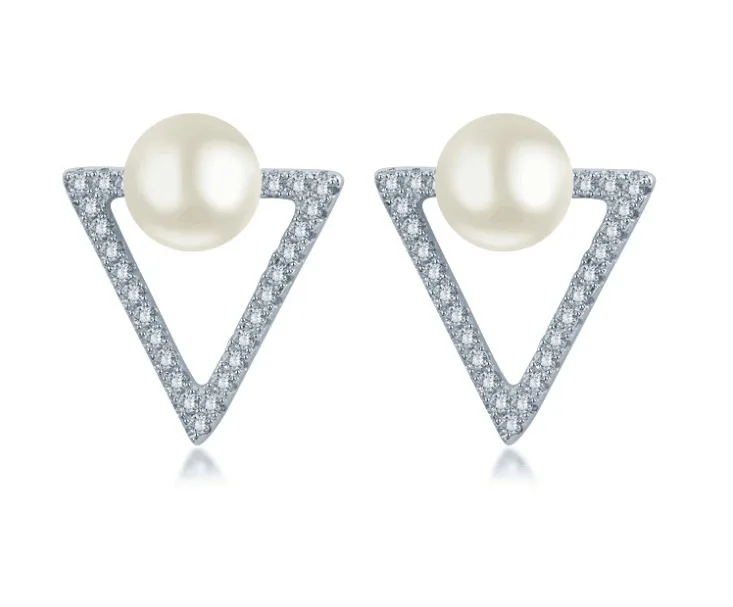 SGE1 Silver Earrings Simple Twisted Diamond Earrings For Women Wedding Jewelry Gift
SGE1 Silver Earrings Simple Twisted Diamond Earrings For Women Wedding Jewelry Gift