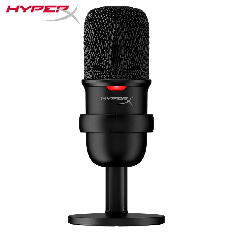 

Original HyperX SoloCast Mini Microphone Professional Electronic Sports Computer Live Gaming Microphone Device For Kingston