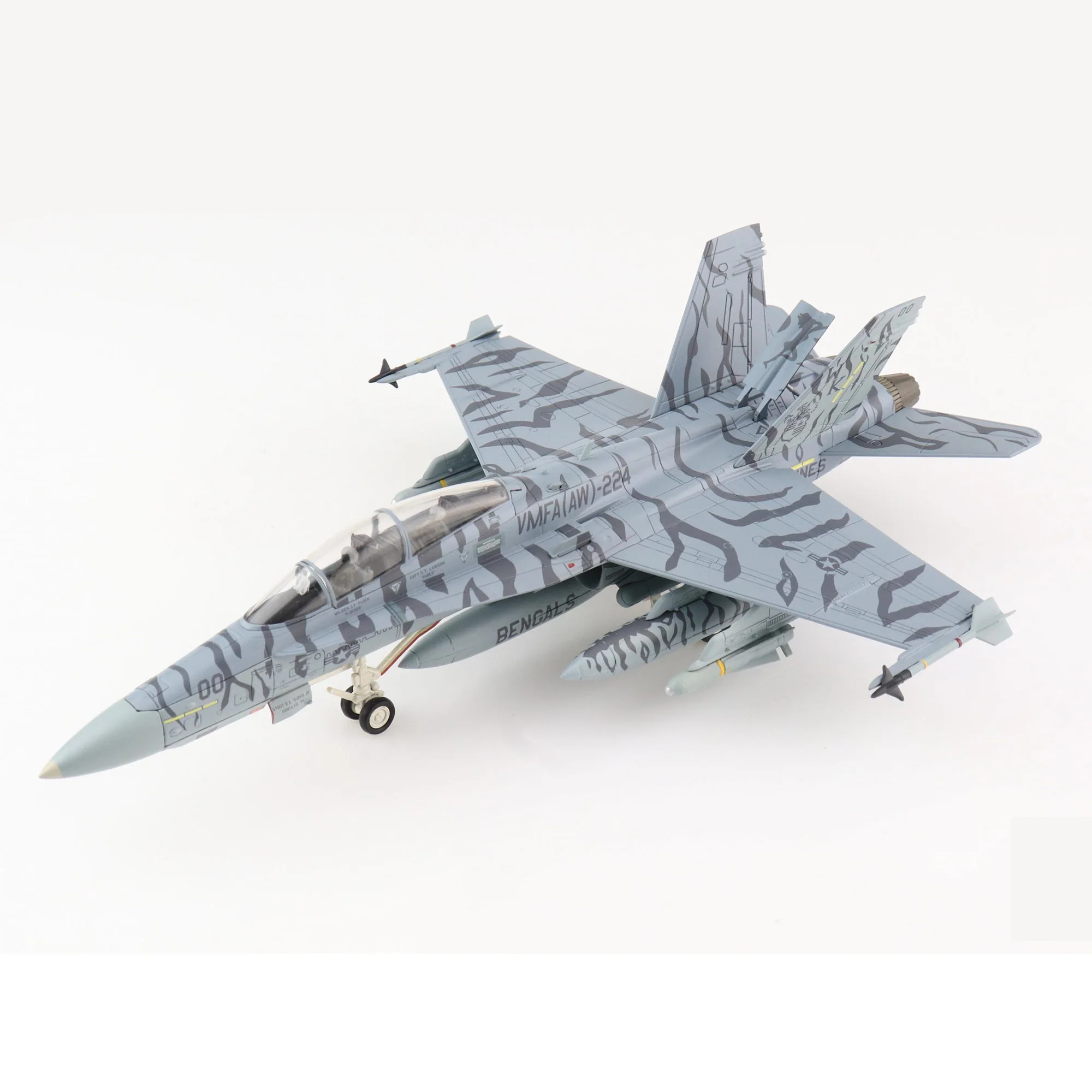 

Die cast F/A-18D fighter jet Alloy Plastic Model 1:72 Scale Toy Gift Collection Simulation Display Decoration Men's Gifts