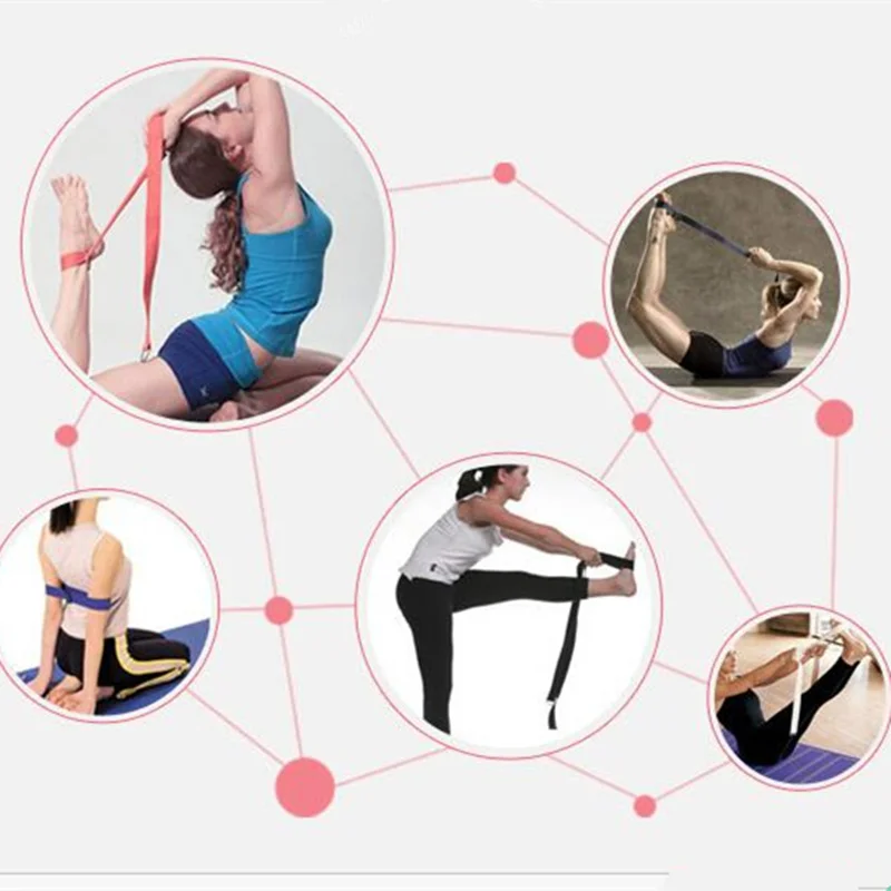 Fitness Exercise Gym Yoga stretch belt Band Yoga belt Fitness Bands Workout Pull Rope Cotton Pull Rope 6 color
Fitness Exercise Gym Yoga stretch belt Band Yoga belt Fitness Bands Workout Pull Rope Cotton Pull Rope 6 color
