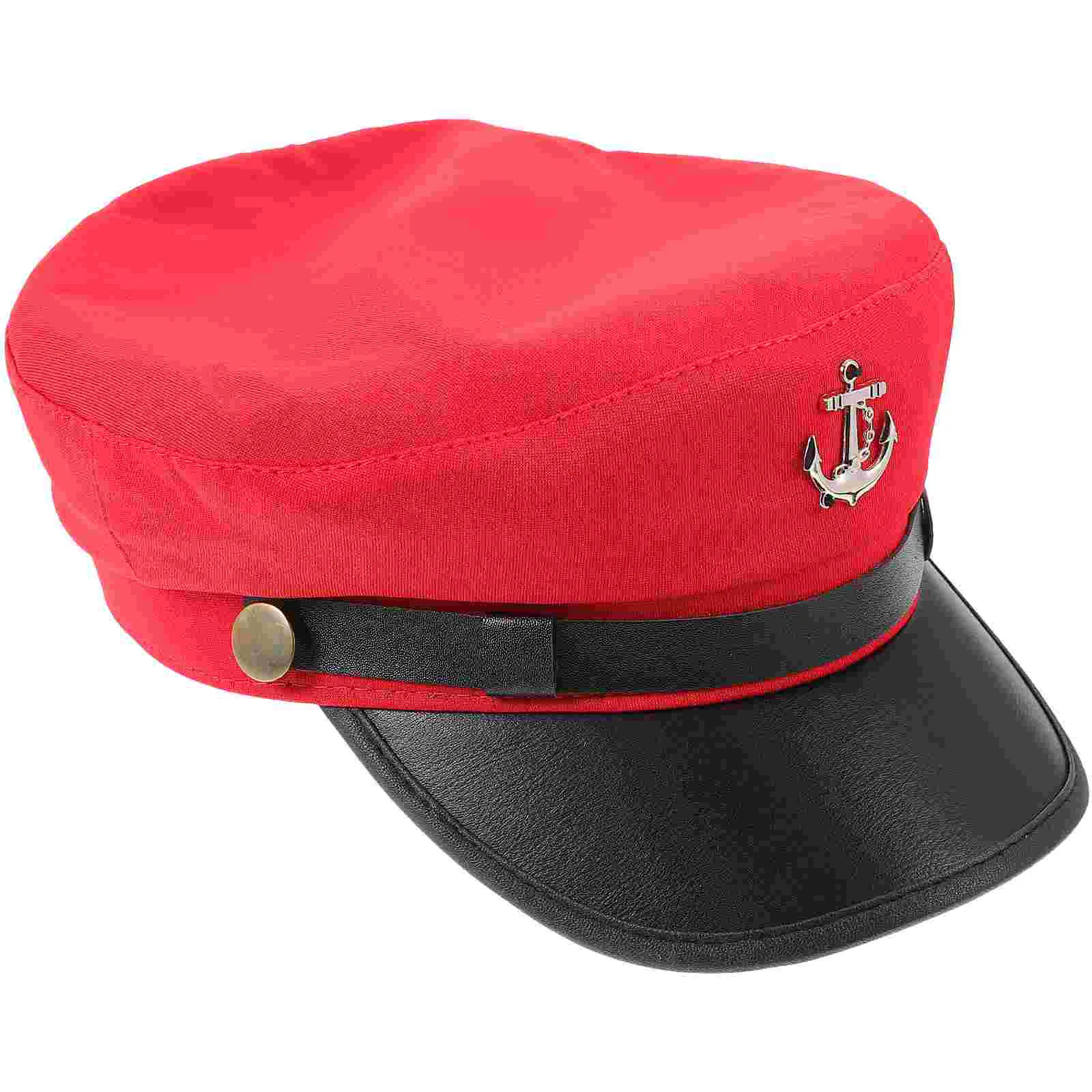 Party Performance Clothing Accessories Captain Sailor Hat Beret (02 Black) (m (56-58cm)) Sailors Women Hats Decor Prop
Party Performance Clothing Accessories Captain Sailor Hat Beret (02 Black) (m (56-58cm)) Sailors Women Hats Decor Prop