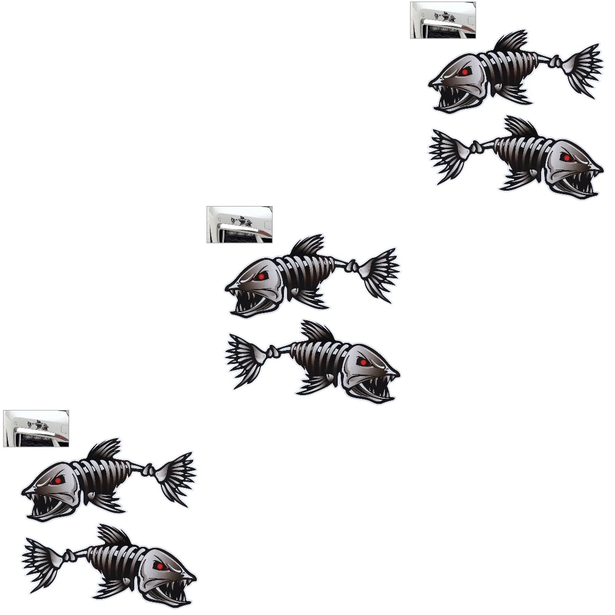 3 шт./упаковка, виниловые наклейки на лодку 
3 шт./упаковка, виниловые наклейки на лодку