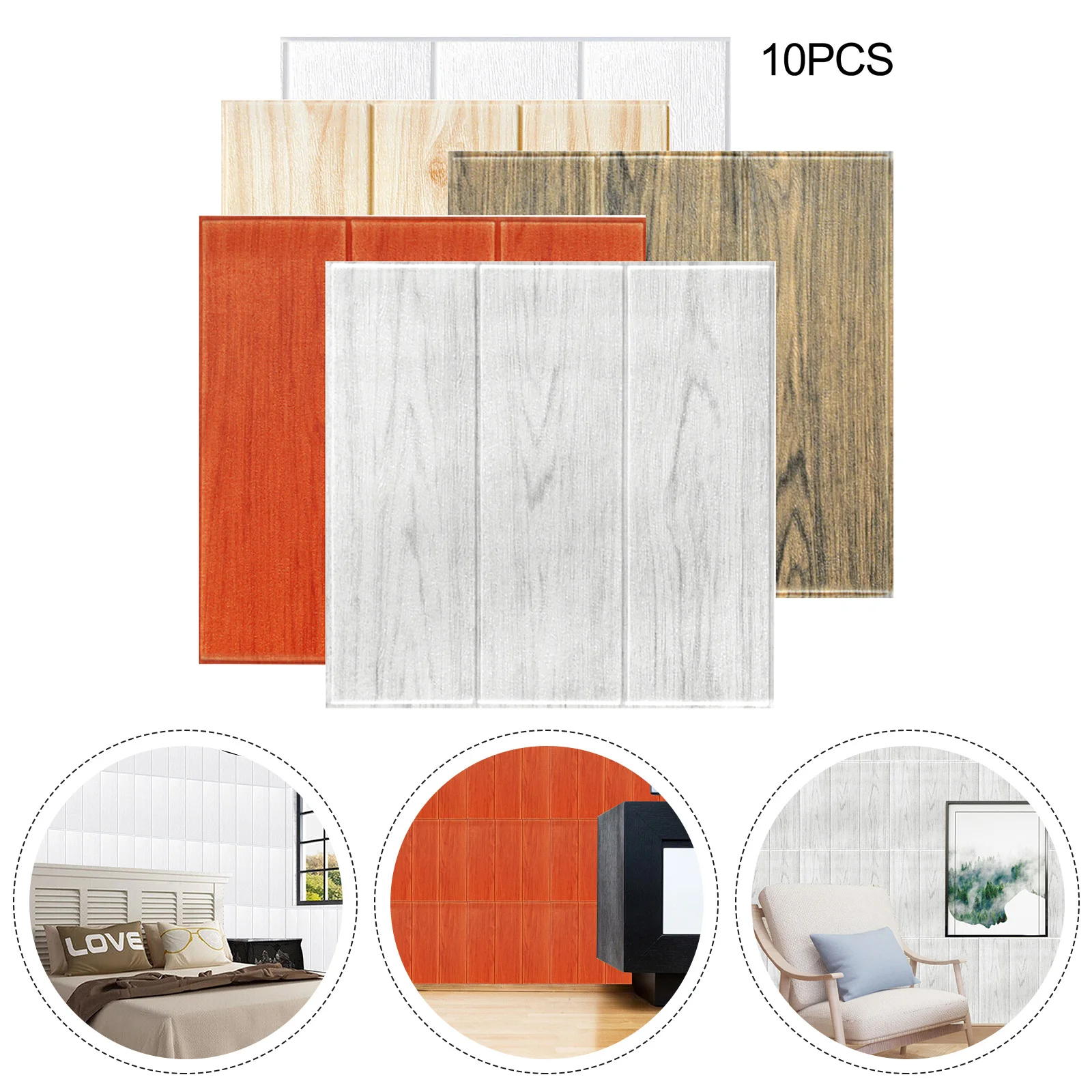 10 PCS 3D Self-adhesive Tile Stone Brick Wall Sticker Soft Foam Panels Decoration Bedroom Living Room TV Background Wall Sticker
10 PCS 3D Self-adhesive Tile Stone Brick Wall Sticker Soft Foam Panels Decoration Bedroom Living Room TV Background Wall Sticker