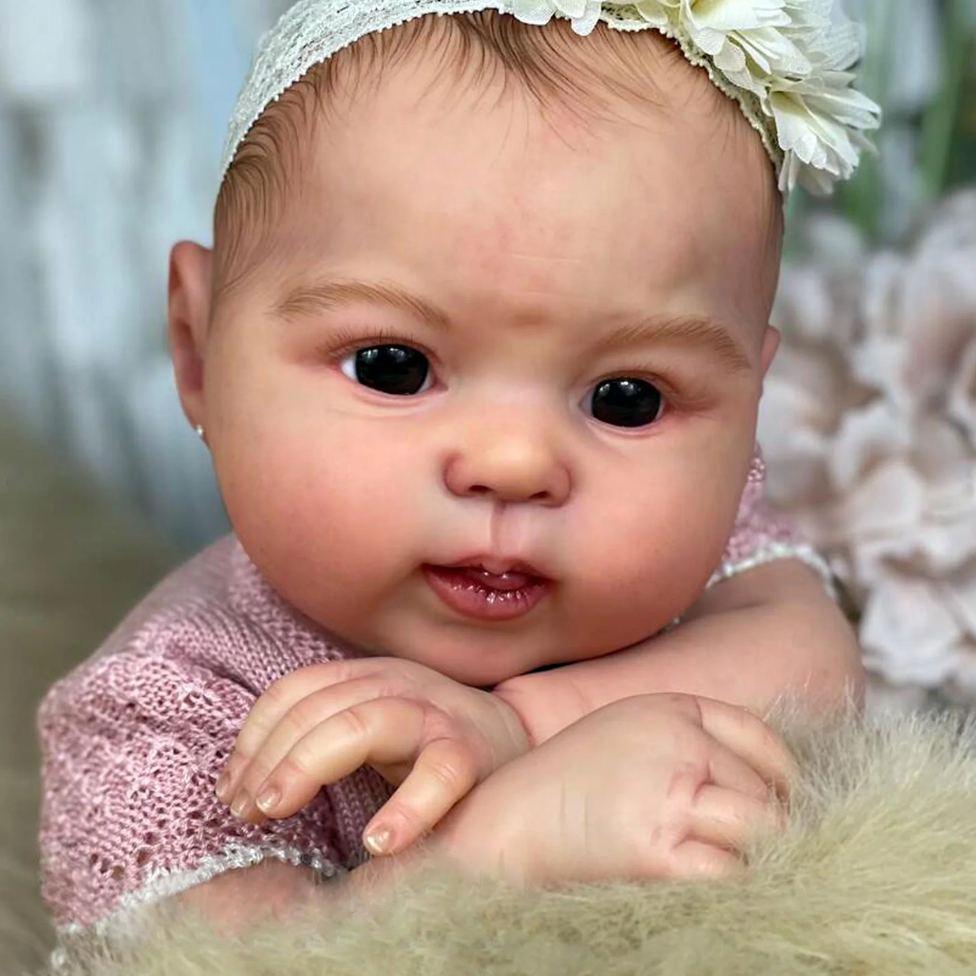 18 Inch Bebê Reborn Dolls Handmade Painted With Visible Veins Lovely Reborn Baby Doll Toys Muñecas Reborn
18 Inch Bebê Reborn Dolls Handmade Painted With Visible Veins Lovely Reborn Baby Doll Toys Muñecas Reborn