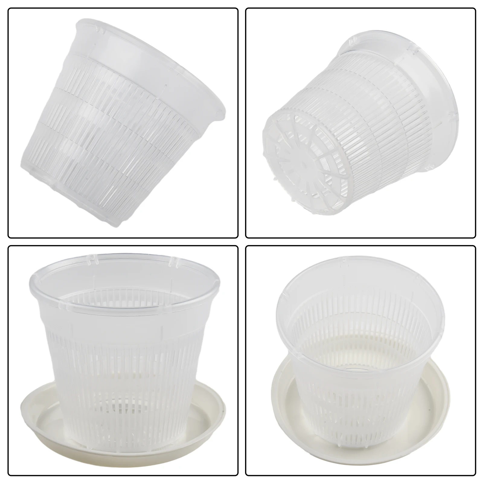 Plant Pot Flower Pot Office Home Transparent Washable Corrosion-Resistant Orchids Plastic Plastic Pots Reusable
Plant Pot Flower Pot Office Home Transparent Washable Corrosion-Resistant Orchids Plastic Plastic Pots Reusable